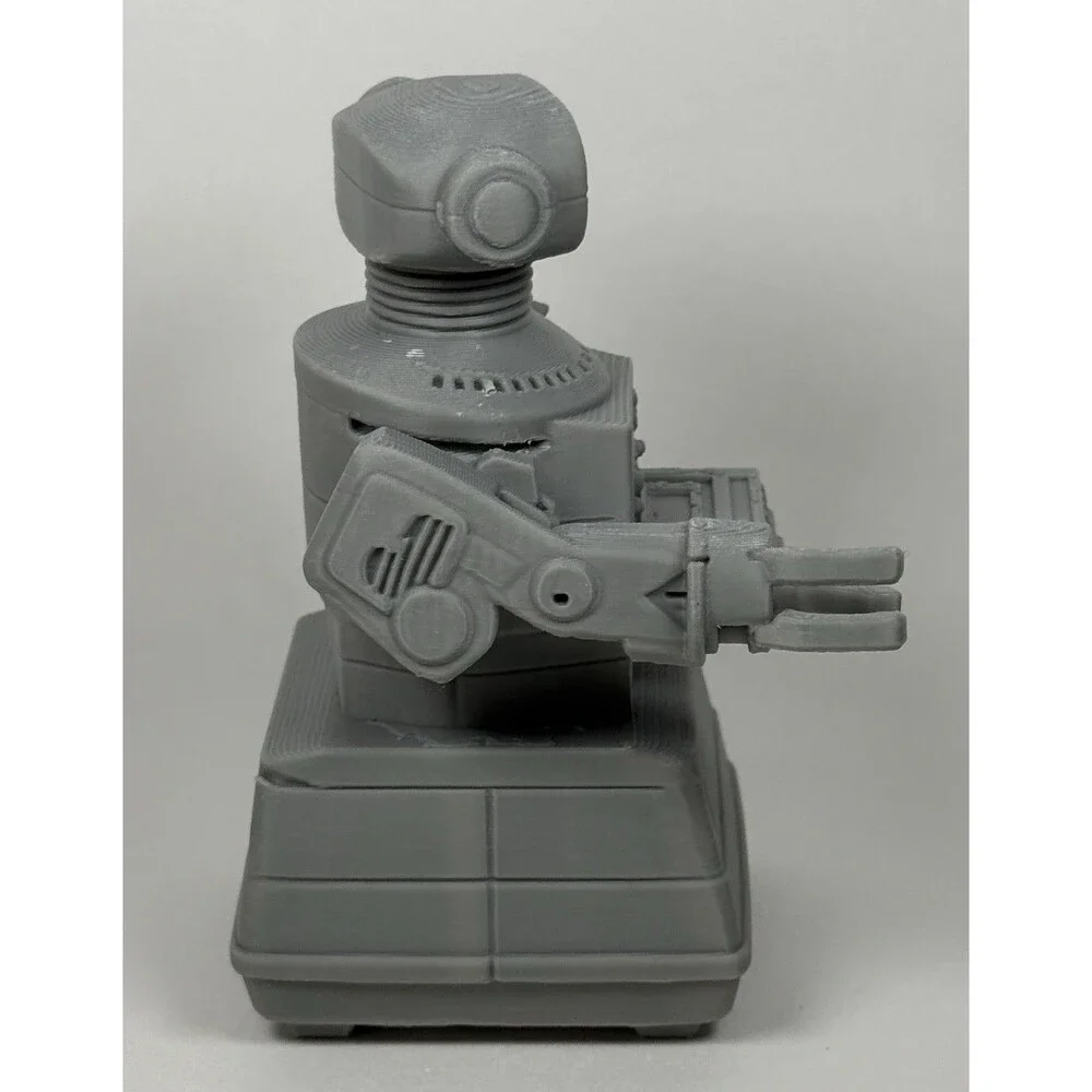 Omnibot 2000 Robot 5” Figure Retro 1980s Toy Drawer Open Variant